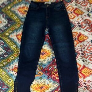 Size 7 Dark Blue Skinny Jeans